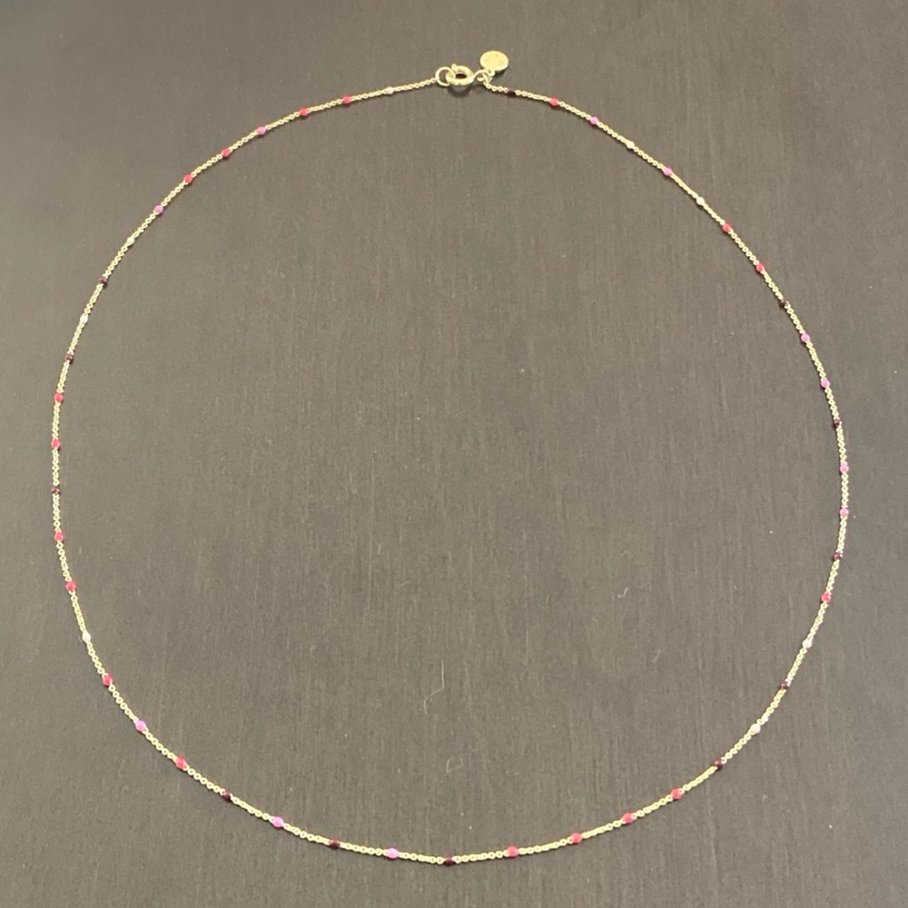 Gorjana 18K Gold Plated Capri Malibu Necklace NWOT 245-103-531-G